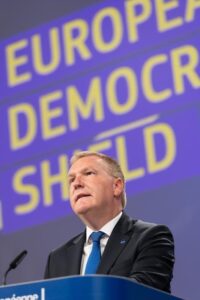 Michael McGrath - verantwoordelijk Eurocommissaris voor de EUDS