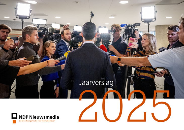 NDP Nieuwsmedia Jaarverslag 2025 cover